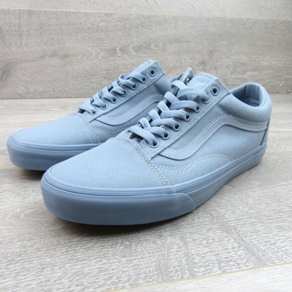 Vans Old Skool Mono Dusty Blue Mens Size 11.5 Sneakers NEW - Picture 4 of 13